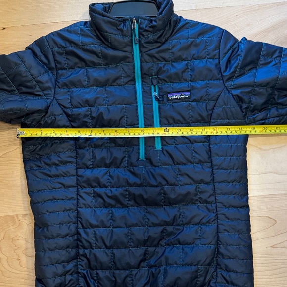 Patagonia Nano Puff Pullover Jacket Women’s Small – Navy/Teal – Excellent Cond - Picture 4 of 11